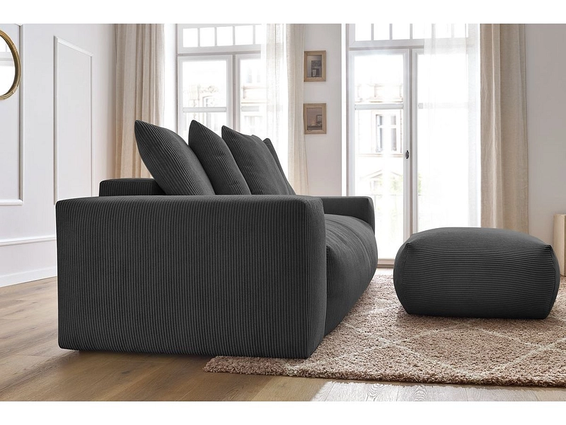 Ecksofa mit Hocker BOBOCHIC VOLTAIRE