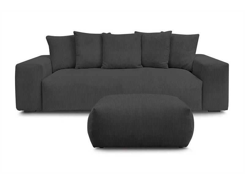 Ecksofa mit Hocker BOBOCHIC VOLTAIRE