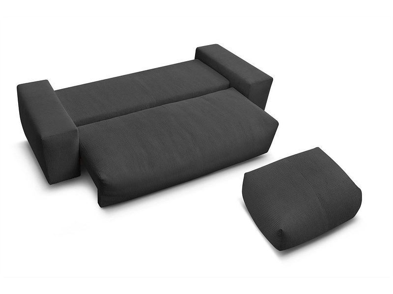 Ecksofa mit Hocker BOBOCHIC VOLTAIRE