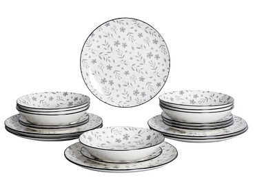 Set vaisselle ILONA porcelaine