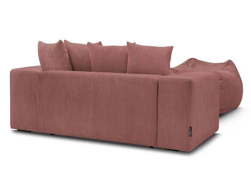 Divano 2 posti con pouf BOBOCHIC VOLTAIRE