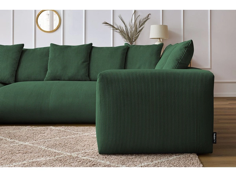 Panorama-Ecksofa mit Hocker BOBOCHIC VOLTAIRE