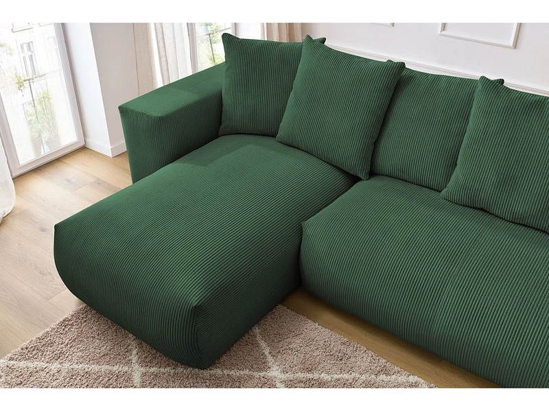 Panorama-Ecksofa mit Hocker BOBOCHIC VOLTAIRE