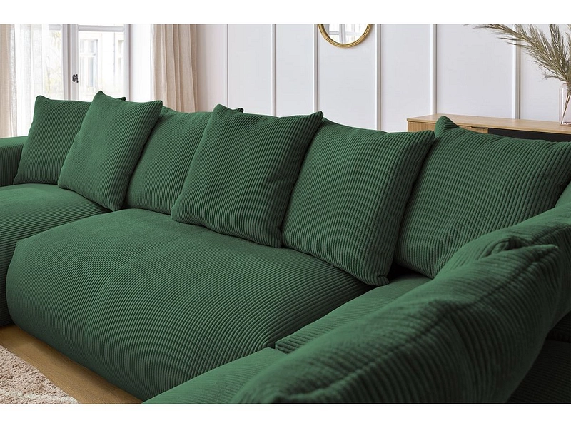 Panorama-Ecksofa mit Hocker BOBOCHIC VOLTAIRE