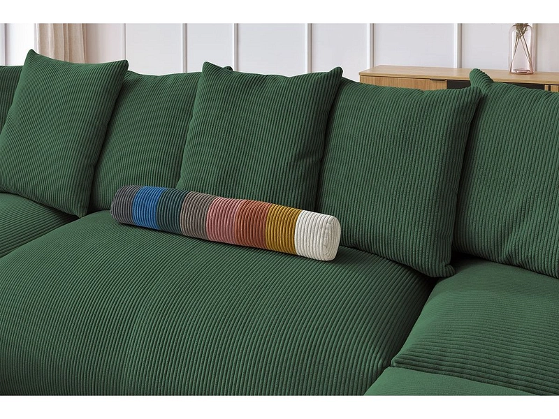 Panorama-Ecksofa mit Hocker BOBOCHIC VOLTAIRE