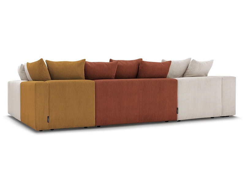 Panorama-Ecksofa mit Hocker BOBOCHIC VOLTAIRE