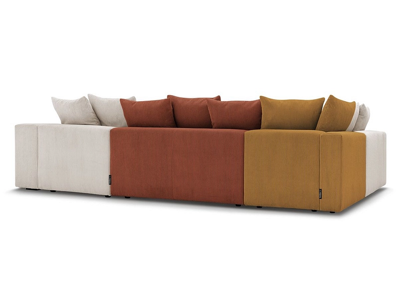 Panorama-Ecksofa mit Hocker BOBOCHIC VOLTAIRE