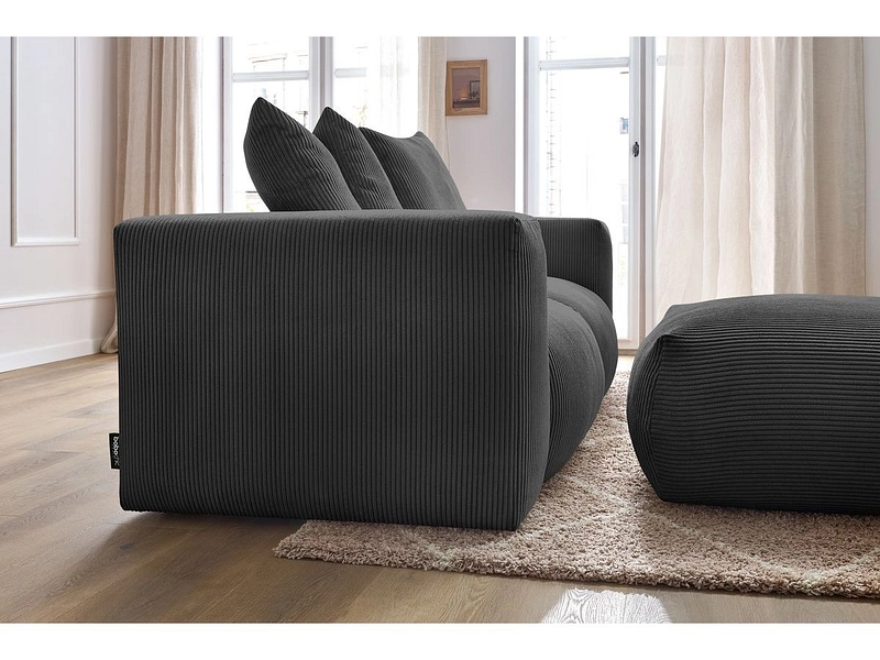 Divano 3 posti con pouf BOBOCHIC VOLTAIRE