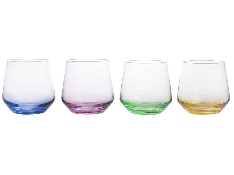 Set di bicchieri POP 4 pezzi multicolore 38 cl