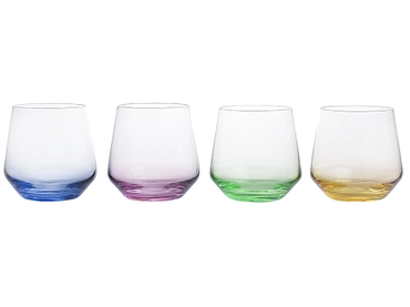 Set de verres POP 4 pièces multicolore 38 cl