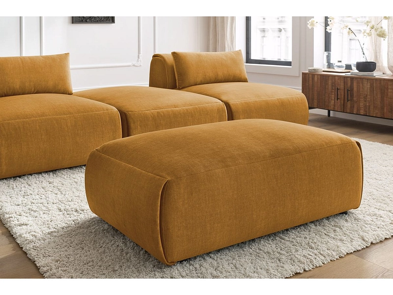 3er Sofa mit Hocker BOBOCHIC JEANNE