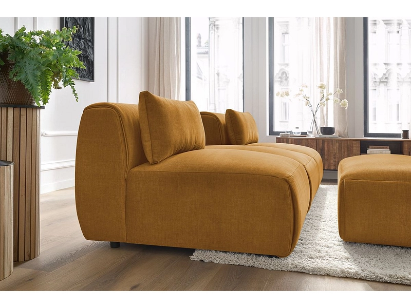 3er Sofa mit Hocker BOBOCHIC JEANNE