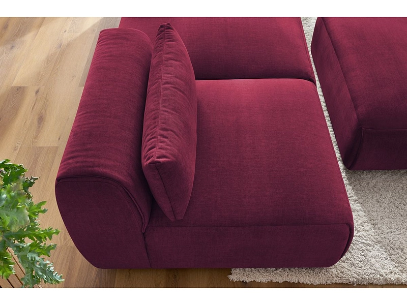 3er Sofa mit Hocker BOBOCHIC JEANNE