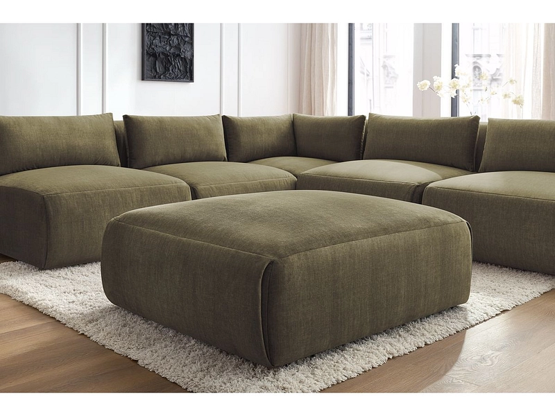 Ecksofa mit Hocker BOBOCHIC JEANNE