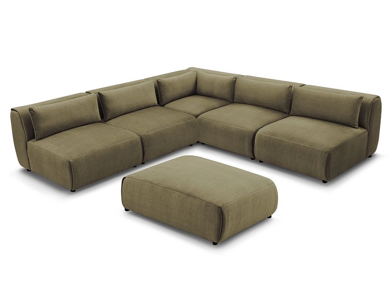 Ecksofa mit Hocker BOBOCHIC JEANNE