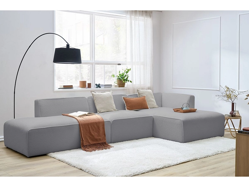 Ecksofa mit Hocker BOBOCHIC MEGEVE