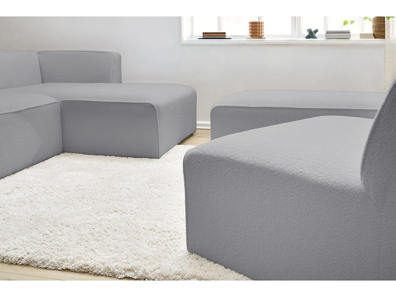 Ecksofa mit Hocker BOBOCHIC MEGEVE