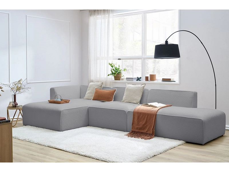 Ecksofa mit Hocker BOBOCHIC MEGEVE