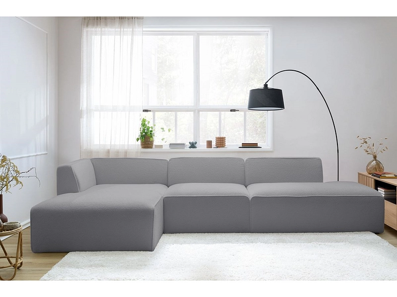 Ecksofa mit Hocker BOBOCHIC MEGEVE