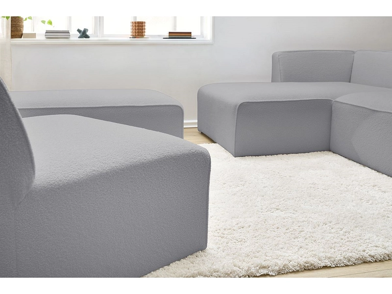 Ecksofa mit Hocker BOBOCHIC MEGEVE