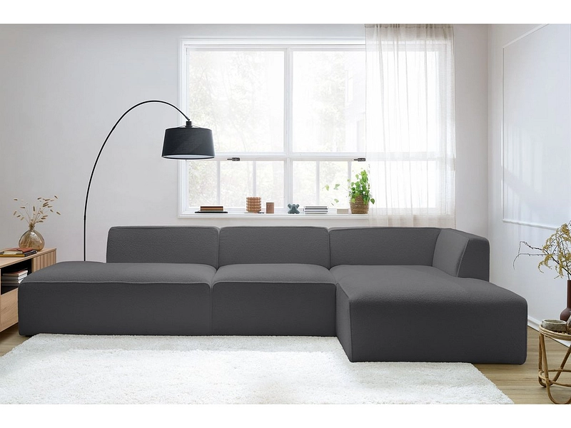 Ecksofa mit Hocker BOBOCHIC MEGEVE