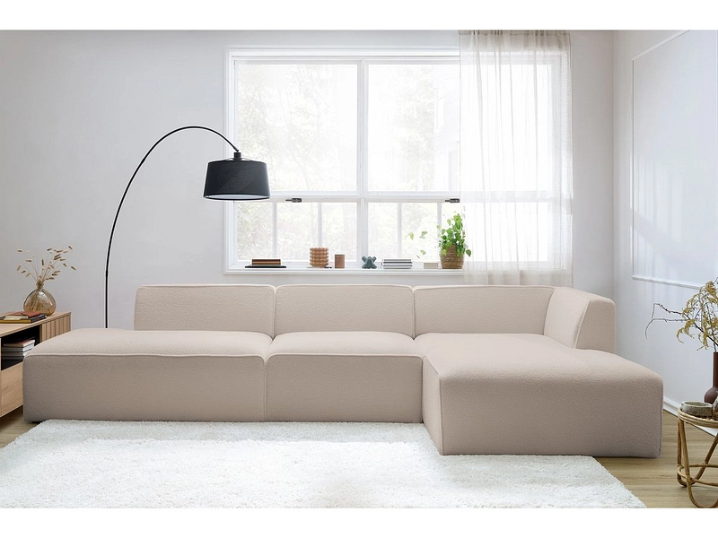 Ecksofa mit Hocker BOBOCHIC MEGEVE