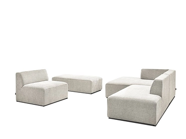 Sofa mit Hocker BOBOCHIC MEGEVE