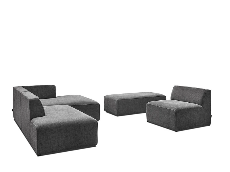 Sofa mit Hocker BOBOCHIC MEGEVE