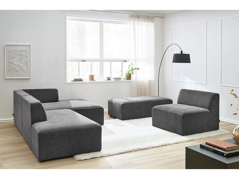 Sofa mit Hocker BOBOCHIC MEGEVE