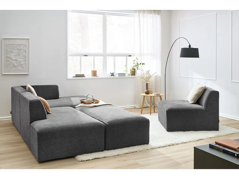 Sofa mit Hocker BOBOCHIC MEGEVE