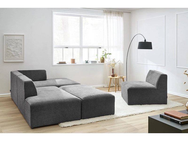 Sofa mit Hocker BOBOCHIC MEGEVE