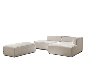 Ecksofa mit Hocker BOBOCHIC MEGEVE