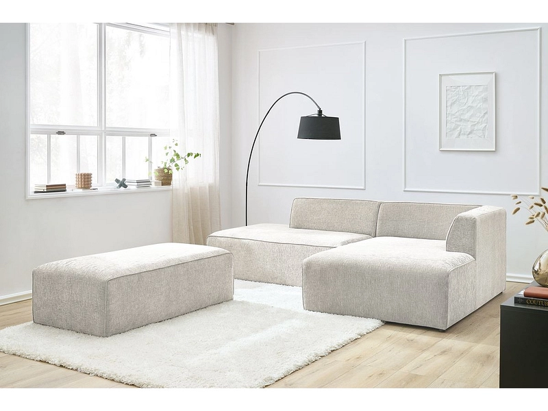 Sofa mit Hocker BOBOCHIC MEGEVE