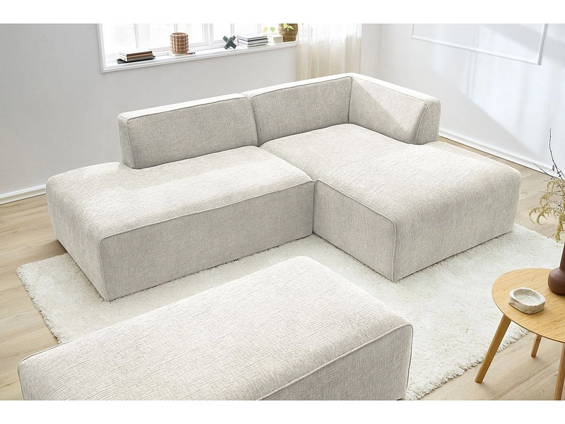 Sofa mit Hocker BOBOCHIC MEGEVE