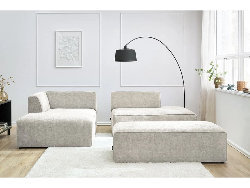 Sofa mit Hocker BOBOCHIC MEGEVE