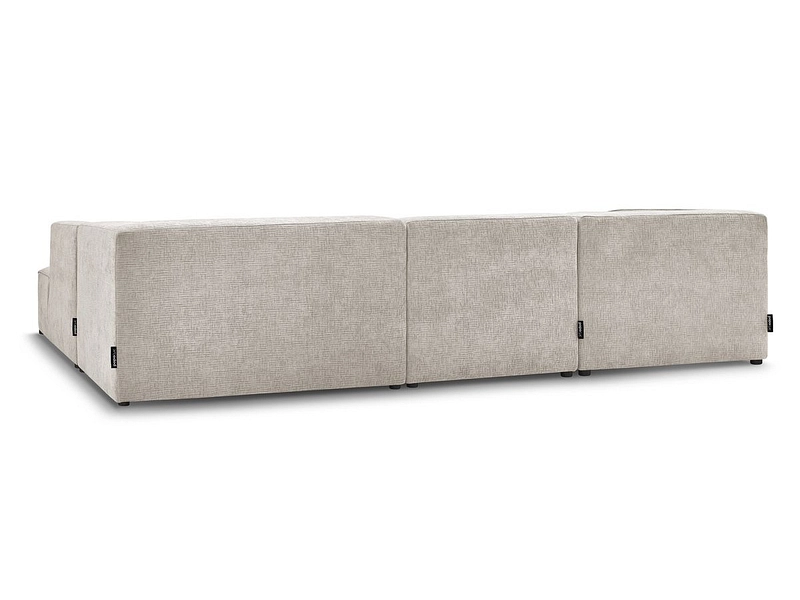 Panorama-Ecksofa mit Hocker BOBOCHIC MEGEVE