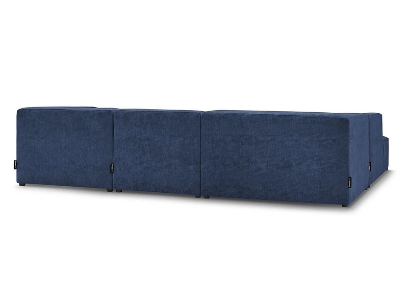 Panorama-Ecksofa mit Hocker BOBOCHIC MEGEVE