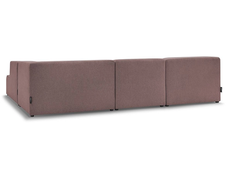 Panorama-Ecksofa mit Hocker BOBOCHIC MEGEVE