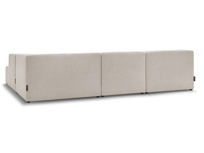 Panorama-Ecksofa mit Hocker BOBOCHIC MEGEVE