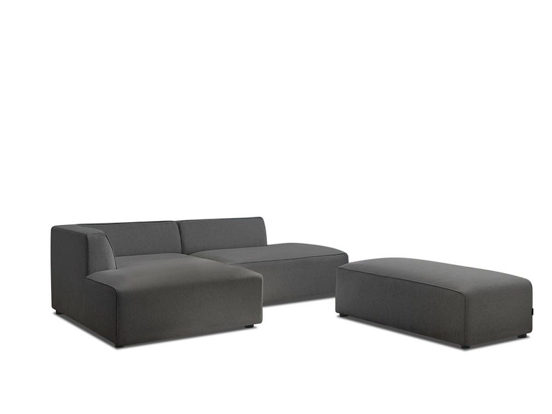 Ecksofa mit Hocker BOBOCHIC MEGEVE