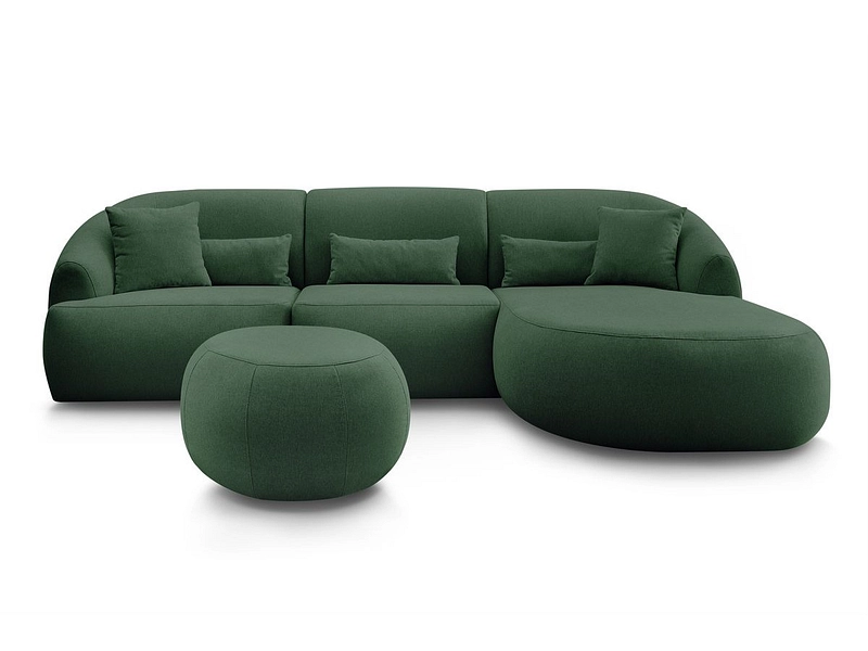 Ecksofa mit Hocker BOBOCHIC ALESIA