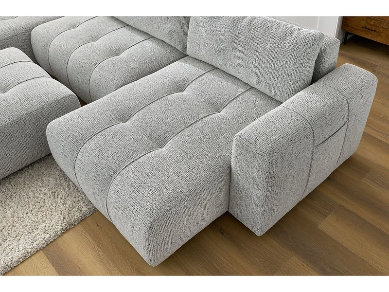 Panorama-Ecksofa mit Hocker BOBOCHIC ARSENE