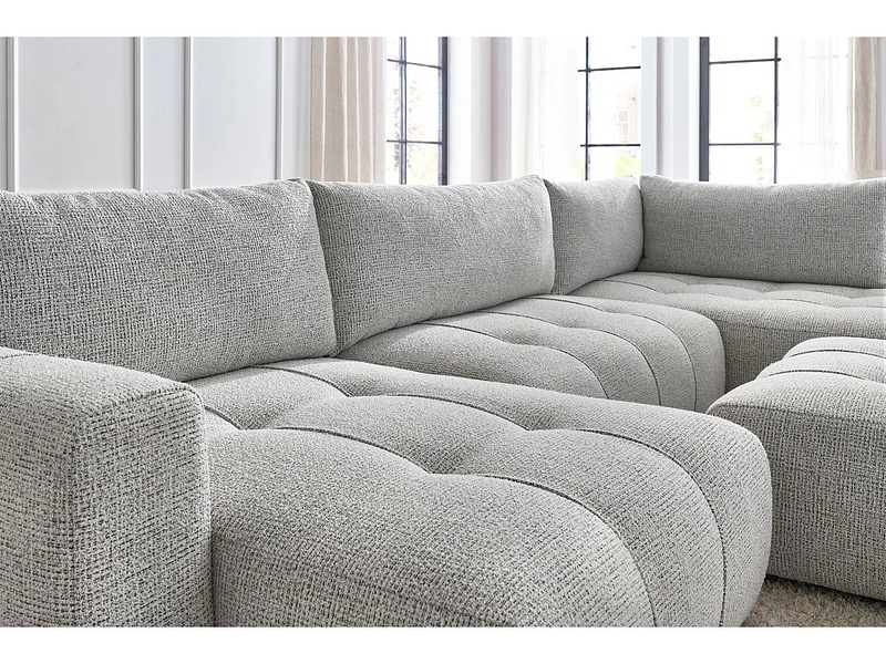 Panorama-Ecksofa mit Hocker BOBOCHIC ARSENE