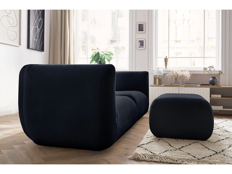 Divano con pouf BOBOCHIC LECOMTE