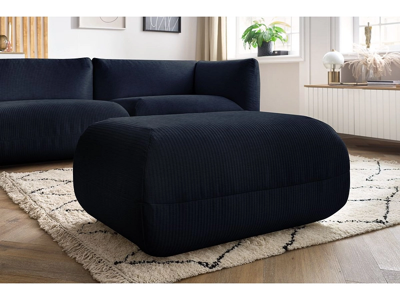 Divano con pouf BOBOCHIC LECOMTE