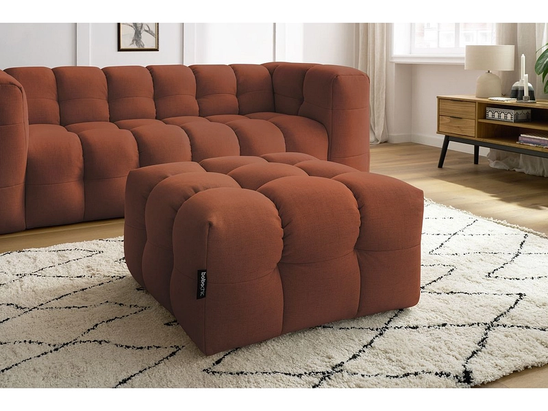 3er Sofa mit Hocker BOBOCHIC CLOUD