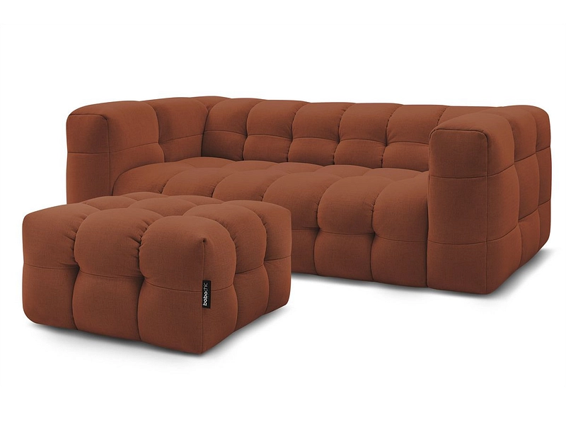 3er Sofa mit Hocker BOBOCHIC CLOUD