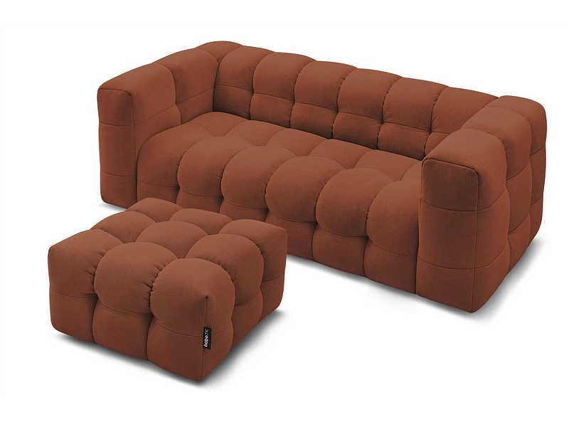 3er Sofa mit Hocker BOBOCHIC CLOUD