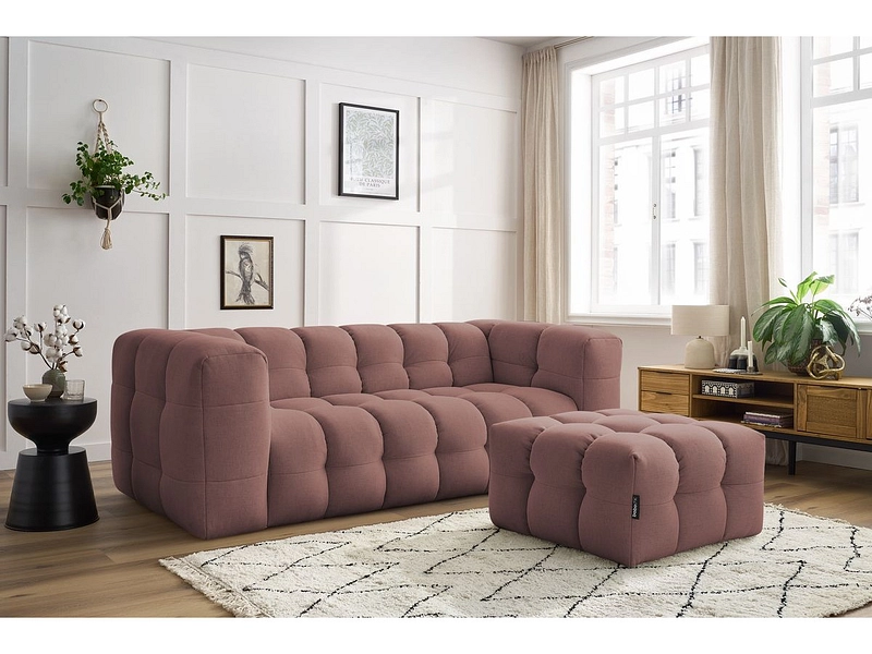 3er Sofa mit Hocker BOBOCHIC CLOUD