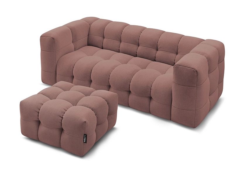 3er Sofa mit Hocker BOBOCHIC CLOUD